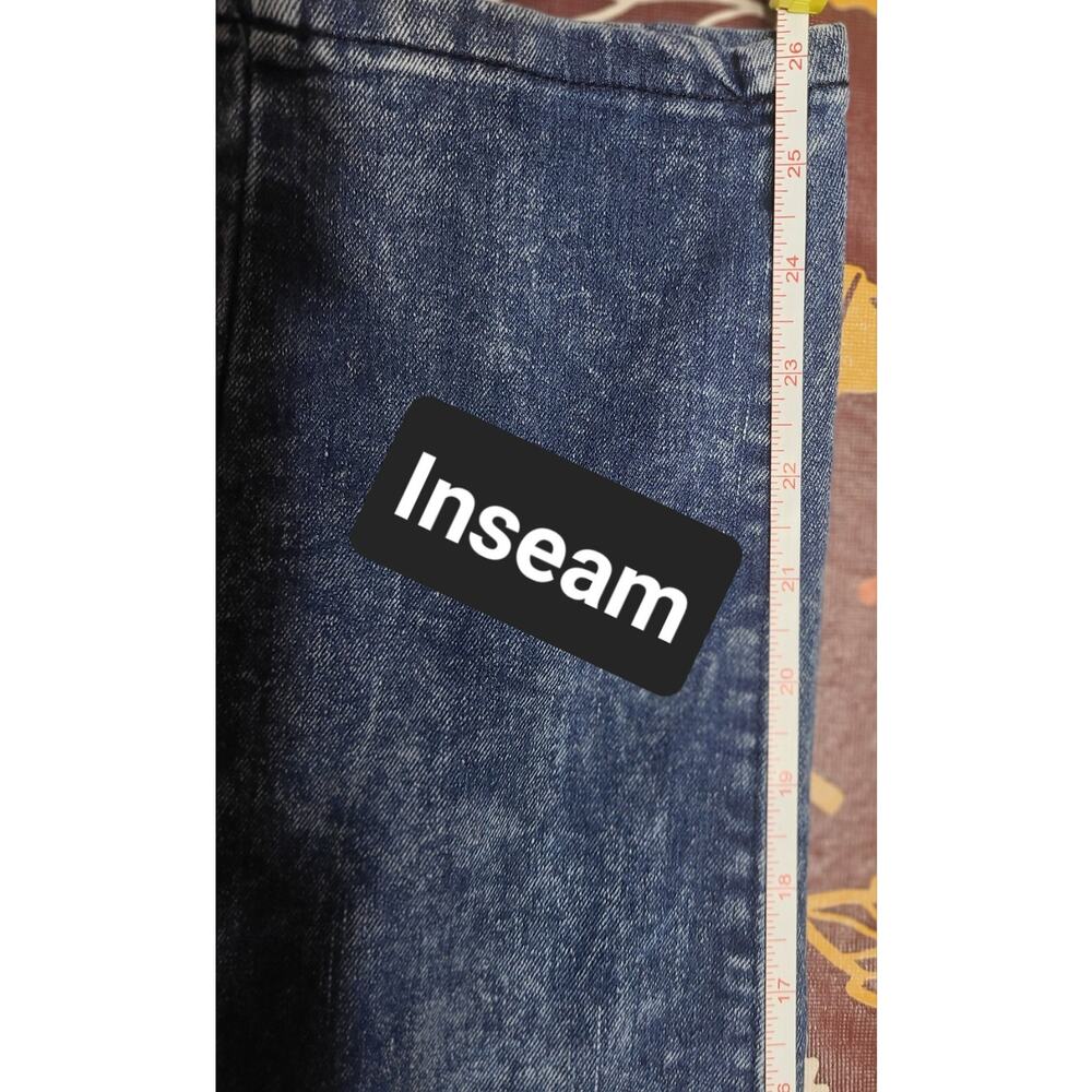 Youth Skinny Stretch Acid Wash Moto Jeans Mecca Since Day 1 Sz 16 - Picture 10 of 10